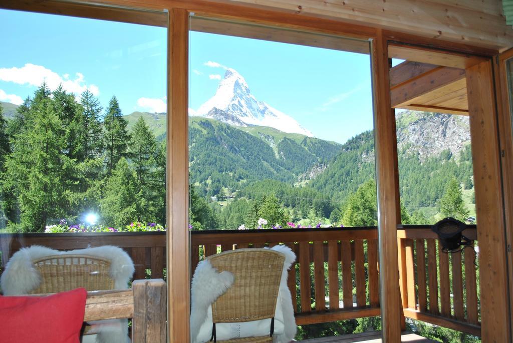 Haus Sunrise Lägenhet Zermatt Exteriör bild