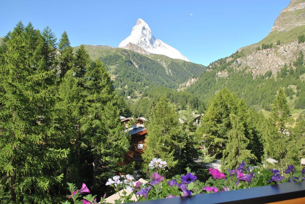 Haus Sunrise Lägenhet Zermatt Exteriör bild